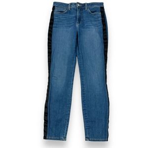 L'AGENCE Blue Jeans with Black Stripe